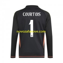 Nogometni Dres Real Madrid Thibaut Courtois 1 Golmanski Muški Gostujući 2024-2025 Kratkih Rukava