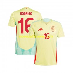 Nogometni Dres Španjolska RODRIGO 16 Muški Gostujući Euro 2024 Kratkih Rukava