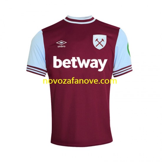 Nogometni Dres West Ham United Muški Domaći 2024-2025 Kratkih Rukava