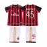 Nogometni Dres AC Milan BALOTELL 45 2013 2014 Retro Dječji Domaći Kratkih Rukava