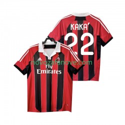 Nogometni Dres AC Milan KAKA 22 2012 2013 Retro Muški Domaći Kratkih Rukava