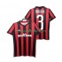 Nogometni Dres AC Milan MALDINI 3 1990 1991 Retro Muški Domaći Kratkih Rukava