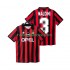 Nogometni Dres AC Milan MALDINI 3 1996 1997 Retro Muški Domaći Kratkih Rukava