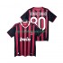 Nogometni Dres AC Milan RONALDINHO 80 2009 Retro Muški Domaći 2010 Kratkih Rukava