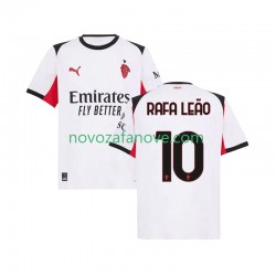 Nogometni Dres AC Milan Rafael Leao 10 Muški Gostujući 2025-2026 Kratkih Rukava