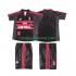 Nogometni Dres AC Milan Retro Dječji Treći 1998 1999 Kratkih Rukava