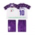 Nogometni Dres ACF Fiorentina RUI COSTA 10 1992 1993 Retro Dječji Gostujući Kratkih Rukava