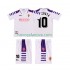 Nogometni Dres ACF Fiorentina RUI COSTA 10 Retro Dječji Gostujući 1998 1999 Kratkih Rukava