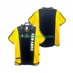 Nogometni Dres AFC Ajax 2000 2001 Retro Muški Gostujući Kratkih Rukava