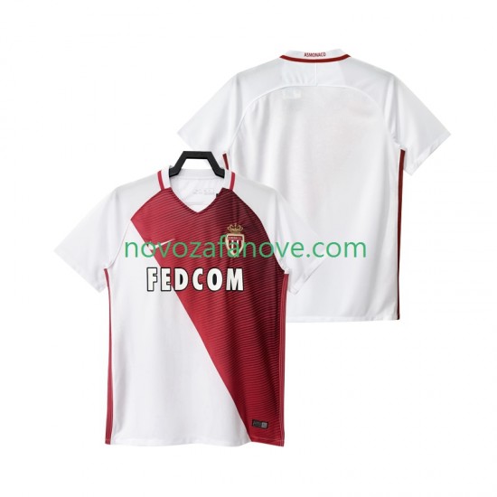 Nogometni Dres AS Monaco 2016 2017 Muški Domaći Kratkih Rukava