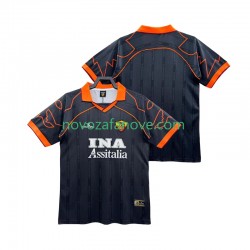 Nogometni Dres Roma Retro Muški Gostujući 1998 1999 Kratkih Rukava