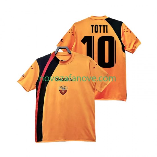 Nogometni Dres Roma TOTTI 10 2005 Retro Muški Domaći 2006 Kratkih Rukava