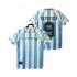 Nogometni Dres Argentina BATISTUTA 9 1996 1997 Retro Muški Domaći Kratkih Rukava