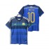 Nogometni Dres Argentina Lionel Messi 10 2014 Retro Muški Gostujući Kratkih Rukava
