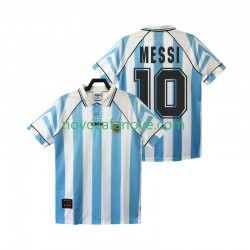 Nogometni Dres Argentina Lionel Messi 10 1996 1997 Retro Muški Domaći Kratkih Rukava
