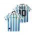 Nogometni Dres Argentina Lionel Messi 10 1996 1997 Retro Muški Domaći Kratkih Rukava