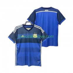 Nogometni Dres Argentina 2014 Retro Muški Gostujući Kratkih Rukava