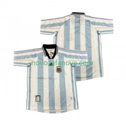 Nogometni Dres Argentina Retro Muški Domaći 1998 Kratkih Rukava