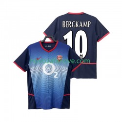 Nogometni Dres Arsenal BERGKAMP 10 Retro Muški Gostujući 2004 2002 Kratkih Rukava