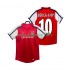 Nogometni Dres Arsenal BERGKAMP 10 2001 Retro Muški Domaći 2002 Kratkih Rukava