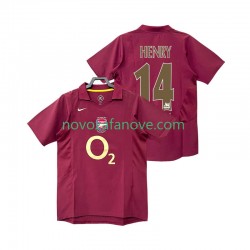 Nogometni Dres Arsenal Henry 14 2005 Retro Muški Domaći 2006 Kratkih Rukava