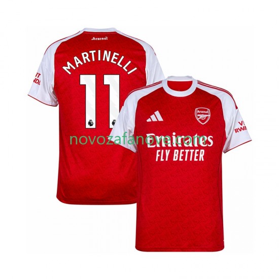 Nogometni Dres Arsenal Martin Zubimendi 11 Muški Domaći 2025-2026 Kratkih Rukava