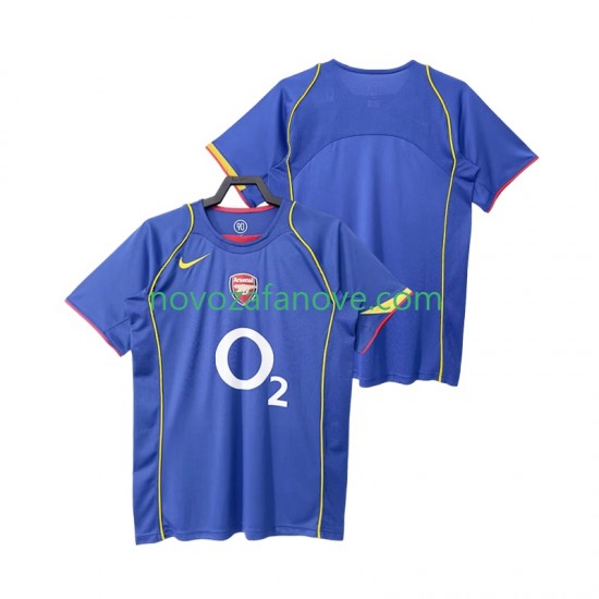 Nogometni Dres Arsenal 2005 Retro Muški Gostujući 2004 Kratkih Rukava
