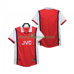 Nogometni Dres Arsenal Retro Muški Domaći 1998 1999 Kratkih Rukava