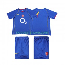 Nogometni Dres Arsenal 2005 Retro Dječji Gostujući 2004 Kratkih Rukava