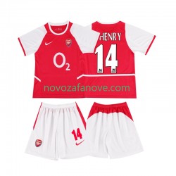 Nogometni Dres Arsenal Thierry Henry 14 2003 Retro Dječji Domaći 2002 Kratkih Rukava