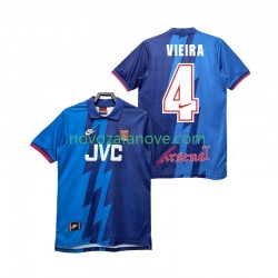 Nogometni Dres Arsenal VIEIRA 4 1995 1996 Retro Muški Gostujući Kratkih Rukava