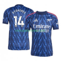 Nogometni Dres Arsenal Viktor Gyokeres 14 Muški Gostujući 2025-2026 Kratkih Rukava