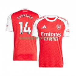 Nogometni Dres Arsenal Viktor Gyokeres 14 Muški Domaći 2025-2026 Kratkih Rukava