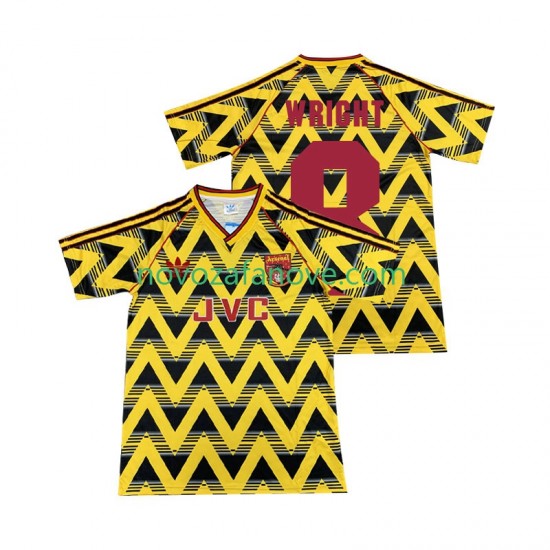 Nogometni Dres Arsenal WRIGHT 8 199 1993 Retro Muški Gostujući Kratkih Rukava