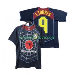 Nogometni Dres Atlético Madrid F TORRES 9 2005 Retro Muški Gostujući 2004 Kratkih Rukava