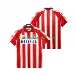 Nogometni Dres Atlético Madrid 1995 Retro Muški Domaći 1994 Kratkih Rukava