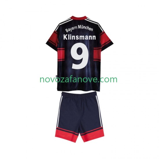 Nogometni Dres FC Bayern München Klinsmann 9 1997 Retro Dječji Domaći 1999 Kratkih Rukava