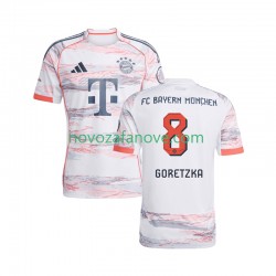 Nogometni Dres FC Bayern München Leon Goretzka 8 Muški Gostujući 2025-2026 Kratkih Rukava
