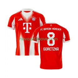 Nogometni Dres FC Bayern München Leon Goretzka 8 Muški Domaći 2025-2026 Kratkih Rukava