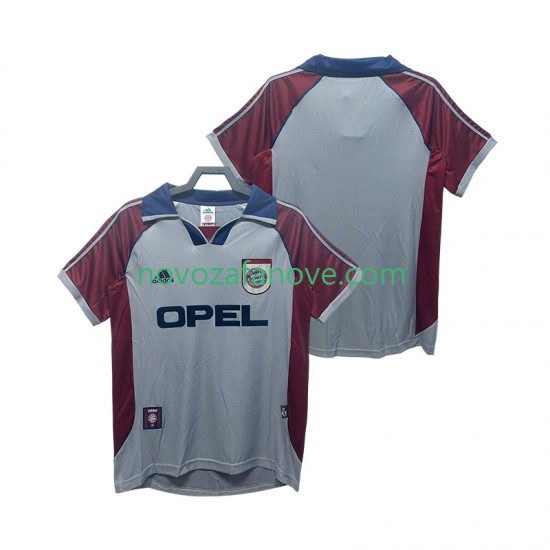 Nogometni Dres FC Bayern München Retro Muški Treći 1998 1999 Kratkih Rukava