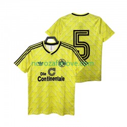 Nogometni Dres Borussia Dortmund 5 1988 1989 Retro Muški Domaći Kratkih Rukava