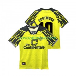 Nogometni Dres Borussia Dortmund Moller 10 1995 Retro Muški Domaći 1994 Kratkih Rukava