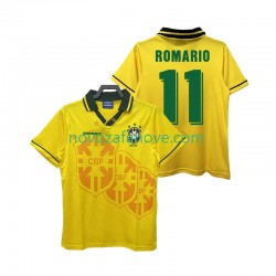 Nogometni Dres Brazil ROMARIO 11 Retro Muški Domaći 1994 Kratkih Rukava
