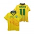 Nogometni Dres Brazil ROMARIO 11 Retro Muški Domaći 1994 Kratkih Rukava
