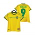 Nogometni Dres Brazil RONALDO 9 Retro Muški Domaći 1998 Kratkih Rukava