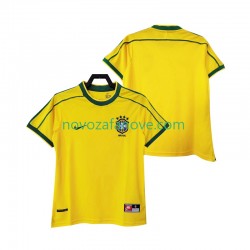 Nogometni Dres Brazil Retro Muški Domaći 1998 Kratkih Rukava
