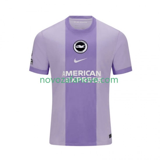 Nogometni Dres Brighton & Hove Albion Muški Gostujući 2025-2026 Kratkih Rukava