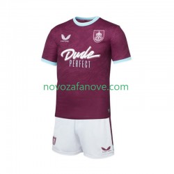 Nogometni Dres Burnley Dječji Domaći 2025-2026 Kratkih Rukava