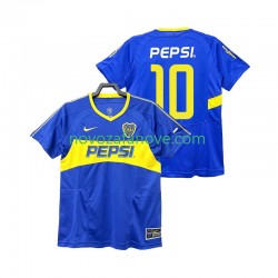 Nogometni Dres CA Boca Juniors PEPSI 10 2003 Retro Muški Domaći 2004 Kratkih Rukava
