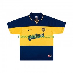 Nogometni Dres CA Boca Juniors 2000 Retro Muški Domaći 1999 Kratkih Rukava